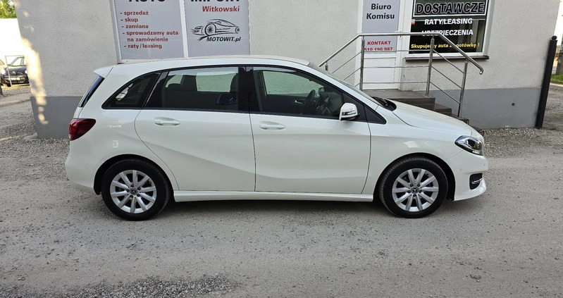 Mercedes-Benz Klasa B cena 69990 przebieg: 49730, rok produkcji 2018 z Sędziszów małe 191
